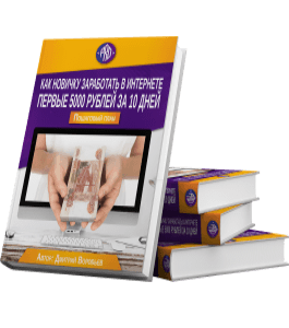 Чек-лист Как заработать первые 5000 рублей за 10 дней. (Дмитрий Воробьев)