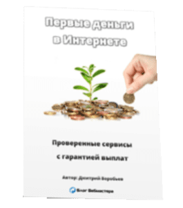 Чек-лист Первые деньги в Интернете (Дмитрий Воробьев)