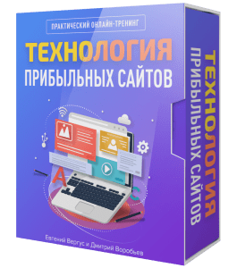 Тренинг Технология прибыльных сайтов (Евгений Вергус, Дмитрий Воробьев)