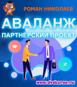 Бесплатный коучинг Партнёрский проект Аваланж (Роман Николаев, Издательство Info-dvd)