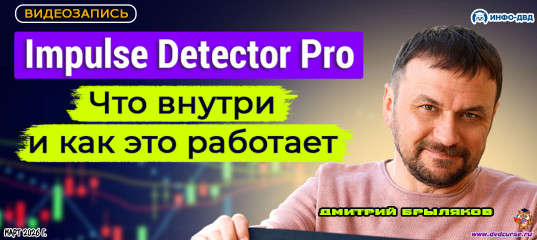 Видеозапись Impulse Detector. Сел и заработал: как торговать - Дмитрий Брыляков, Издательство Info-DVD