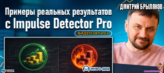 Видеозапись Примеры реальных результатов - Дмитрий Брыляков, Издательство Info-DVD