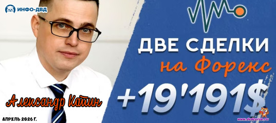 Видеозапись Всего две точки входа и +19 191$ на счёте - Александр Котин, Издательство Info-DVD