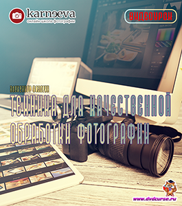 Видеоурок Техника для качественной обработки фотографии (Александр Ноздрин, Школа фотографии Елены Карнеевой)