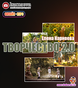 Онлайн - курс Творчество 2.0. (Елена Карнеева, Школа фотографии Елены Карнеевой)
