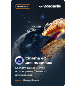 Бесплатный видеокурс Cinema 4D для новичков (Михаил Бычков, VideoSmile)