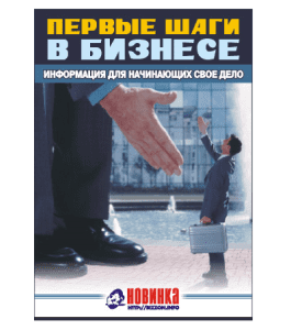Книга Первые шаги в бизнесе (Александр Доценко)
