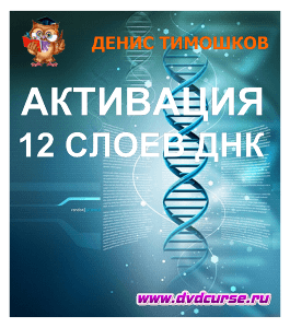 Бесплатный видеокурс Светокоды. Активация 12 слоев ДНК (Денис Тимошков, Издательство Info-dvd)