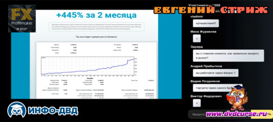 Трансляция Невероятный рост депозита - Евгений Стриж, Издательство Info-DVD
