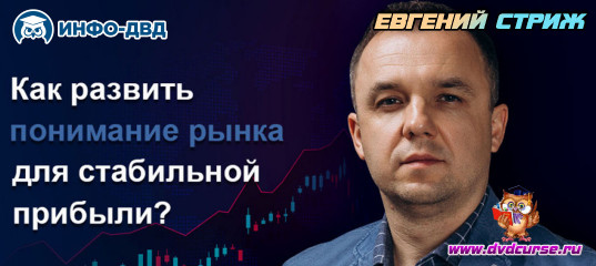 Видеозапись Понимание рынка для стабильной прибыли - Евгений Стриж, Издательство Info-DVD Видеозапись Понимание рынка для стабильной прибыли - Евгений Стриж, Издательство Info-DVD
