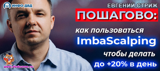 Видеозапись Как пользоваться системой ImbaScalping - Евгений Стриж, Издательство Info-DVD