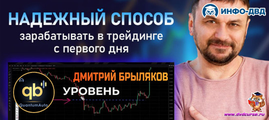 Видеозапись QuantumAuto. Надежный способ зарабатывать в трейдинге с первого дня - Дмитрий Брыляков, Издательство Info-DVD