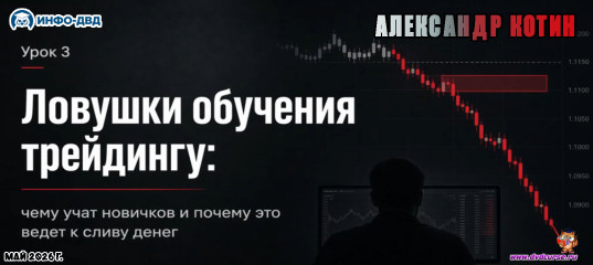 Видеозапись Ловушки обучения трейдингу - Александр Котин, Издательство Info-DVD