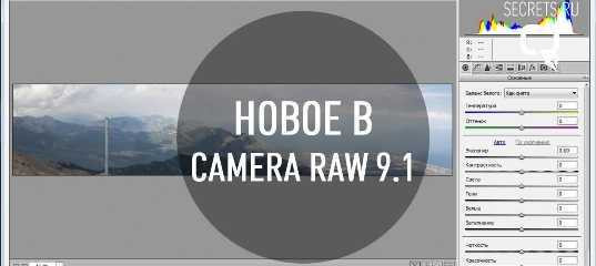 Видеообзор "Что нового в Camera Raw 9.1?" - Максим Басманов Видеообзор
