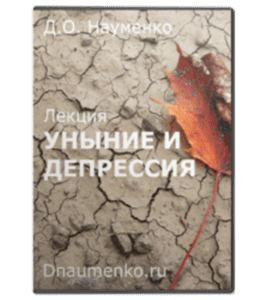 Видеокурс Уныние и депрессия (Дмитрий Науменко)