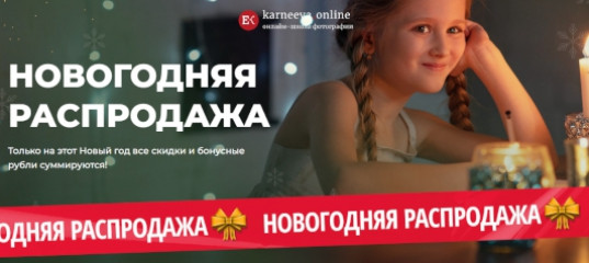 Новогодняя распродажа - Елена Карнеева