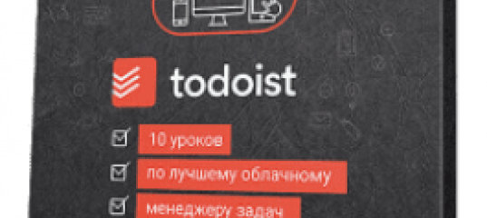 Todoist. 10 уроков по менеджеру задач. (Евгения Попова)