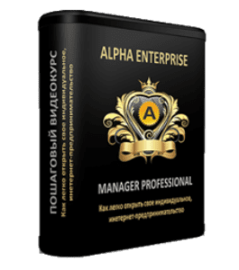 Бесплатный видеокурс Alpha Enterprise (Тим Ворон)